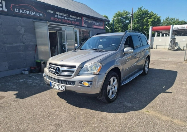 Mercedes-Benz GL cena 62990 przebieg: 205106, rok produkcji 2007 z Złocieniec małe 631